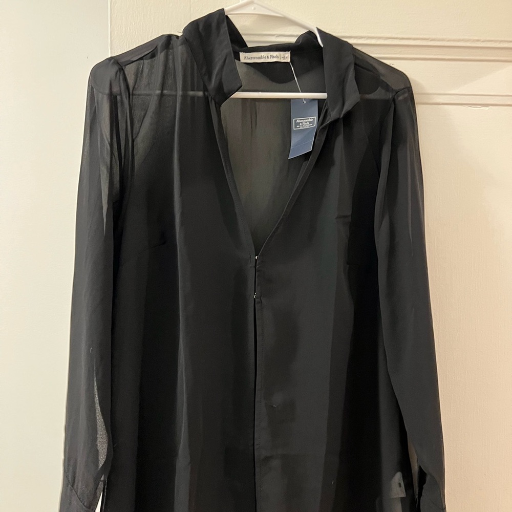 Abercrombie & Fitch Sheer Top
